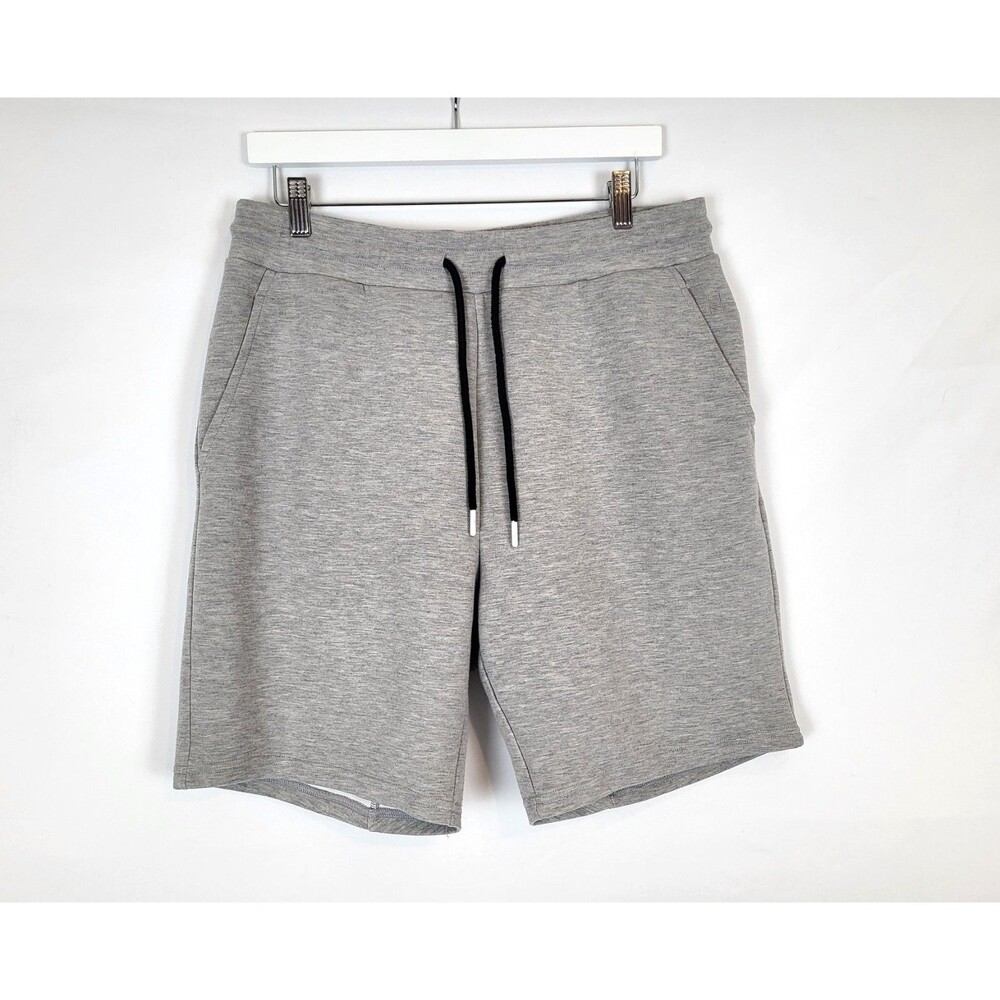 Zyia Active Sweat Shorts Mens XL Gray Drawstring Workout Gym Athletic